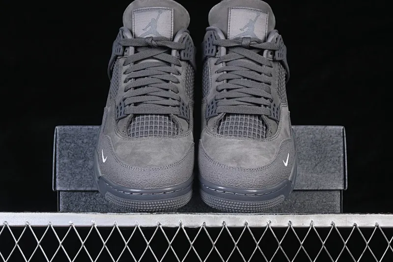 All categories Air Jordan Jordan series basketball shoes Air Jordan 4 GX foreign trade version Nigel Sylvester x Air Jordan 4 Retro "Grey" AJ4 Joe 4 joint gray brick HF4340-002